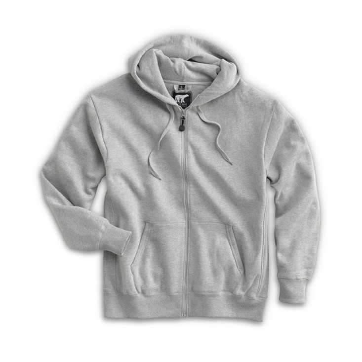 Heavyweight Full Zip Hoody | White Bear Clothing